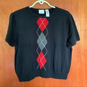 Vintage Argyle Knit
